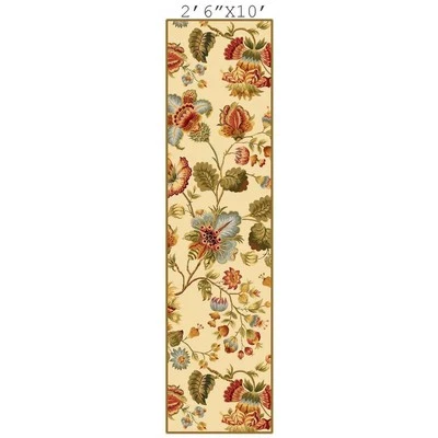 Safavieh Chelsea Round Rug Ivory Runner 2'-6" X 10' - Image 1 of 2