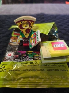 Lego 71025 Serie 19 Pizza Guy Anzug Peperoni Minifiguren City Stadt NEU Original - Bild 1 von 3