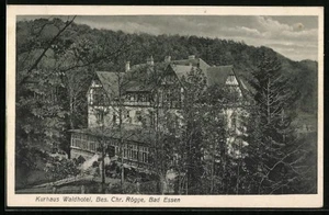 Bad Essen, Kurhaus Waldhotel im Grünen, Ansichtskarte  - Picture 1 of 2