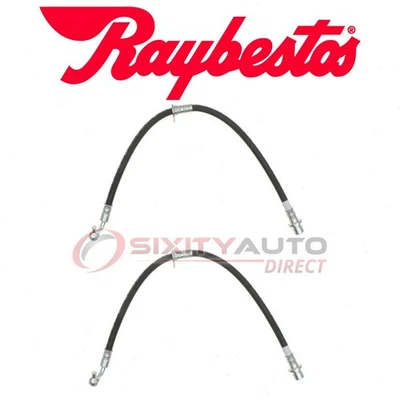 2 pc Raybestos Front Brake Hydraulic Hose for 2006-2010 Honda Odyssey - qk Foto 1 de 4