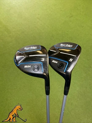 Juego de madera usado Tour Edge Hot Launch E524 3 maderas, 5 maderas Aldila Ascent 50 g Senior  Foto 1 de 4