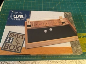 Deluxe Wood 12 Numbers Shut The Box Game ( Brand New) - Picture 1 of 3