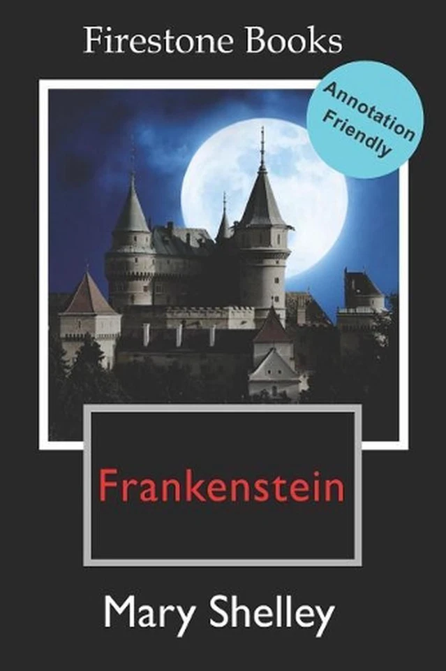 Frankenstein: Annotation-Friendly Edition by Mary Shelley (English) Paperback Bo - Image 1 of 1