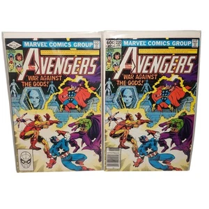 Marvel The Avengers #220 War Against The Gods UK und US Version 1982 sehr guter gebrauchter Zustand - Bild 1 von 10