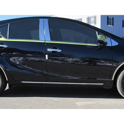 Tapicería de panel basculante de acero inoxidable 2p para Toyota Prius C 2012-2017 de Luxury FX Foto 1 de 4