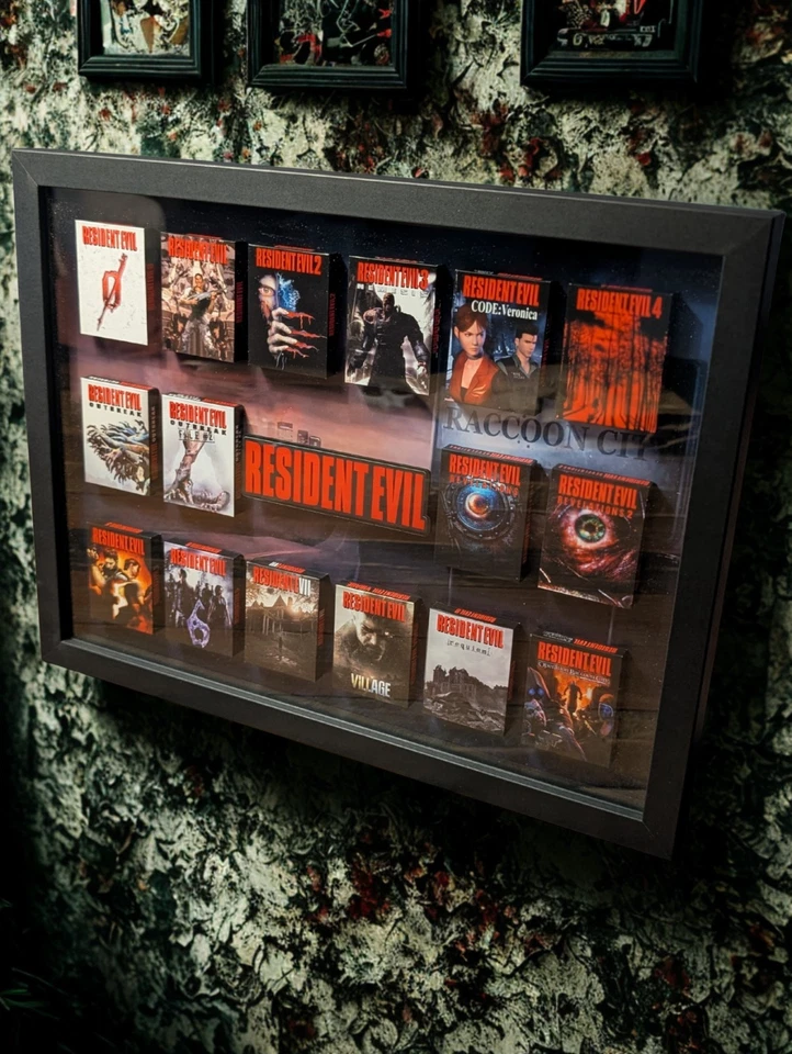 RESIDENT EVIL - 3D Bilderrahmen mit magnetischen Boxen - Bild 1 von 4