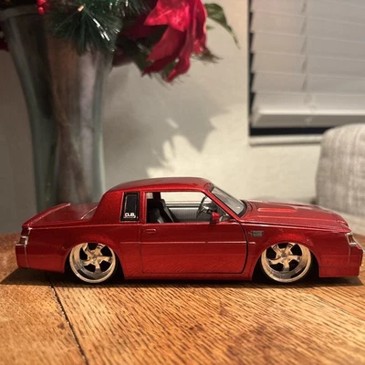RARO De colección 1/24 JADA TOYS 1987 Buick Regal Grand National Rojo Suelto SIN CAJA Foto 1 de 4