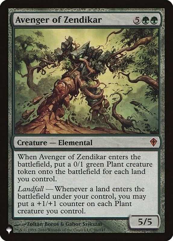 MTG Avenger of Zendikar English [ The List ] - Image 1 of 1