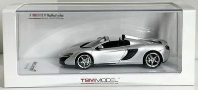 Truescale TSM 1:43 - McLaren 650S Spider (SuperNova Silver) - TSM144365 - Image 1 of 4