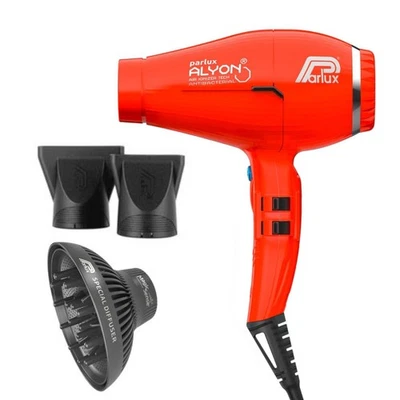 Parlux ALYON Hair Dryer Ionic Blow Dryer Red - Image 1 of 4