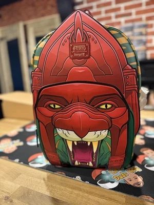 Loungefly MASTERS OF THE UNIVERSE BATTLE CAT COSPLAY Backpack Full Size MOTU New - Image 1 of 4
