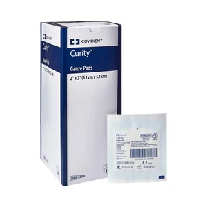 Curity 12-Ply Gauze Sponge Sterile 2 x 2" 100 per Box - Picture 1 of 6