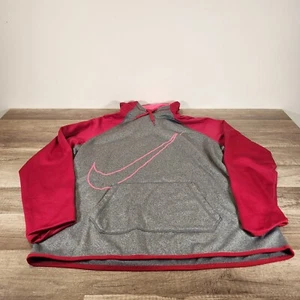 Nike Sweater Women’s XL Hoodie Dri-Fit Sweatshirt Hooded Swoosh Pullover - Picture 1 of 6