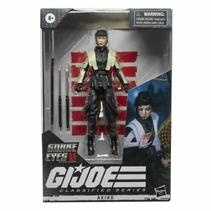 Figura Clasificada GI Joe Ojos de Serpiente Akiko NUEVO - Imagen 1 de 1