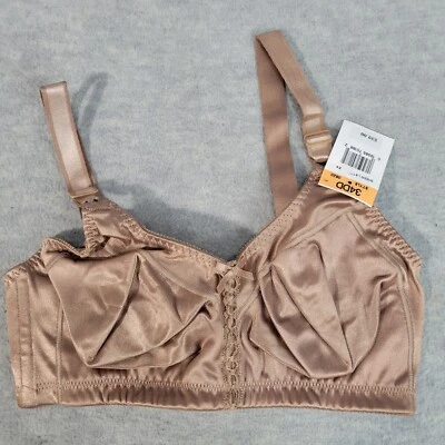 Bali Bra Classic Double Support Wire Free Soft Cup Latte DF3820 Womens 34DD NWT - Image 1 of 4