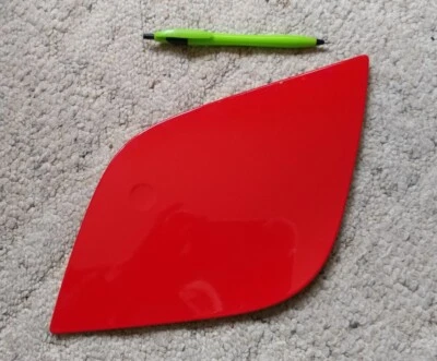2012-2018 FORD FOCUS Race Red Hatchback Fuel Tank Door Genuine BM51-A405A02  - Image 1 of 4