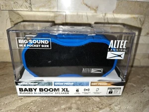 Altec Lansing Baby Boom XL Portable Bluetooth Speaker Royal Blue FACTORY SEALED - Picture 1 of 2