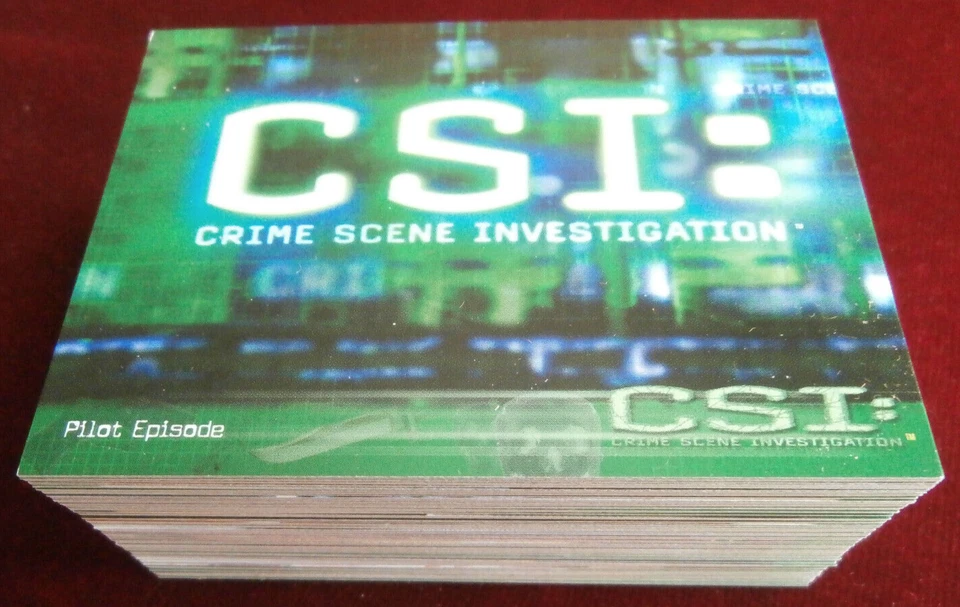 CSI LAS VEGAS - SEASON 1 - Complete VINTAGE Base Set - Strictly Ink 2003 - Image 1 of 4