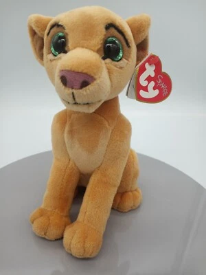 Peluche Ty Beanie Babies Sparkle Disney Rey León Nala 7" Nuevo con etiquetas Foto 1 de 4