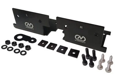 VW GOLF BORA FOGLIGHT MOUNTING BRACKETS KIT-BLACK - AL0040 - Image 1 of 4