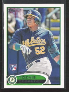 2012 Topps #396 Yoenis Cespedes Oakland Athletics (Q) - Picture 1 of 2