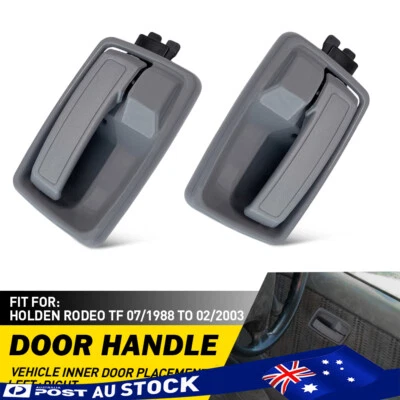 2PCS Inner Inside Left Right Front Door handle for Holden Rodeo TF 1988-2003 - image 1 of 4
