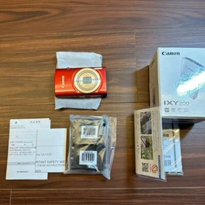 Canon PowerShot ELPH 185 IXY 200 20MP Red English [Almost Brand New!] - Picture 1 of 18