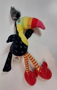 Jellycat Boozy Bird Toucan Plush Soft Toy Retired Rare Collectible - Picture 1 of 15