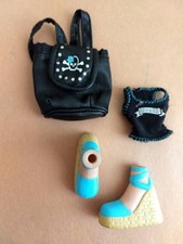 Bratz Girlz Girl Doll Clothes (Cloe's Original Treasures) Top Backpack Shoes Lot