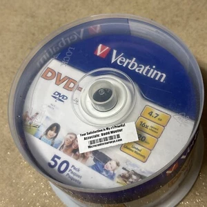 Verbatim DVD-R Life Series 50 Pack NEW - Picture 1 of 6