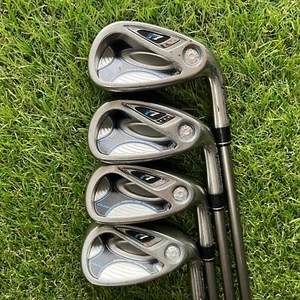 TaylorMade R7 Draw Ladies Flex Graphite Short Iron set 8-PW SW New Grips Right - Picture 1 of 6