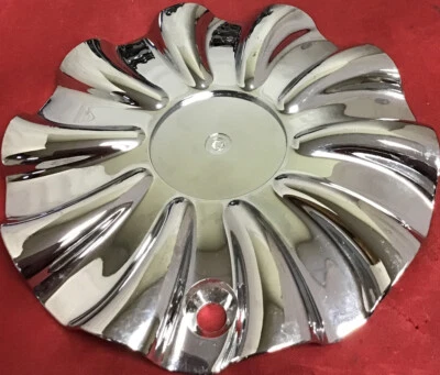 Tapa central cromada ruedas personalizadas CAP-171770 12381 UN USADO Foto 1 de 4
