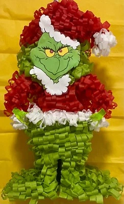 Grinch Pinata 20” x 12” x 6” - Imagem 1 de 2
