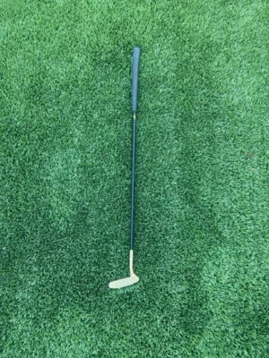 VINTAGE SCOTTSDALE GOLF CO. HT Putter 24K GOLD PLATED RH 35" - JB “Bud” Porteus - Image 1 of 4