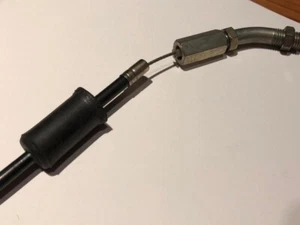 YAMAHA YAS1 AS1 1967 1968 1969 Throttle Oil Pump Cable 183-26321-00 N.O.S - Picture 1 of 4