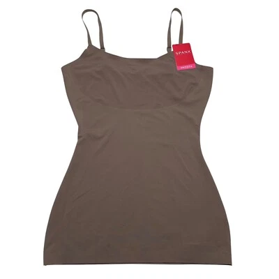 Spanx Cami Convertible Shaping Top Taupe Smooths Trust Your Thinstincts 10013R - Image 1 of 4