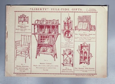 Scarce Liberty & Co. Yule Tide Gifts catalogue circa 1890 - Image 1 of 4