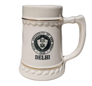 State University Of New York At Delhi Ceramic Stein - Picture 1 of 5