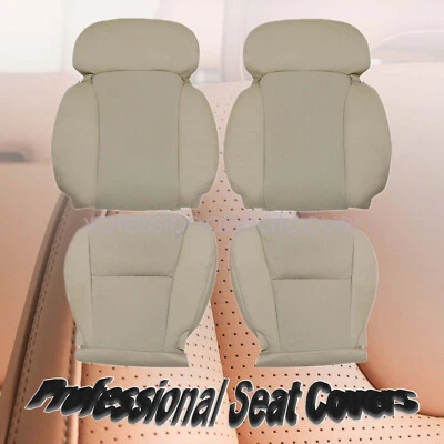 For 06-11 Lexus GS300 350 GS430 460 Driver Passenger Bottom Top Seat Cover Tan - Image 1 of 4