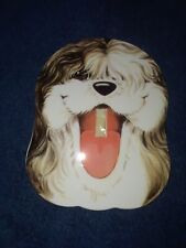 Avon Vintage Playful White And Gray Pup Light Switch Cover And Fragrance Bow