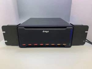 DROBO B800i 8-Bay iSCSI SAN Storage Enclosure NO HDD w/ 19 Inch Rack Ears - Picture 1 of 9