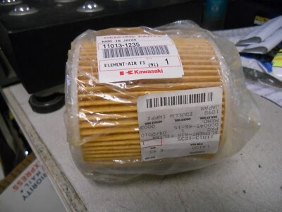 Elemento limpiador de filtro de aire 99-00 ZR1100 01-05 ZR1200 11013-1235 NUEVO DE STOCK Kawasaki OEM Foto 1 de 3
