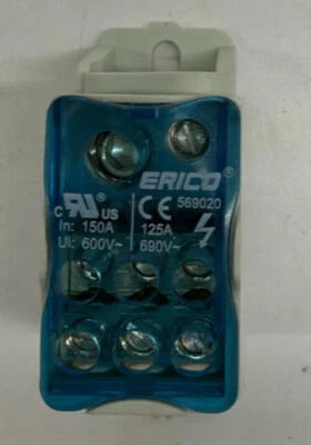 Erico 569020 Power Distribution Block 600V Nvent - Image 1 of 4