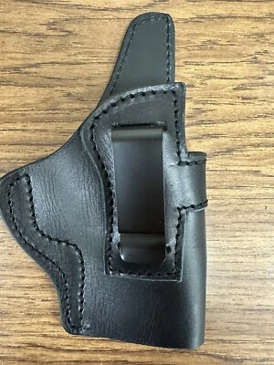 IWB LEATHER HOLSTER - GENUINE LEATHER GUN HOLSTER - MADE IN USA! GLOCKS & MORE - Image 1 of 4