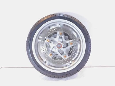 宝马 K1200GT K1200RS R1100S R1150R 铸造银色前轮圈轮胎和制动转子 — 第 1/4 张图片