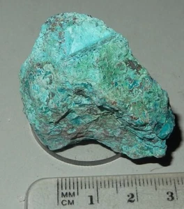 Shattuckite - Namibia, African Mineral specimen 35x35mm 28g #sh6 - Picture 1 of 3