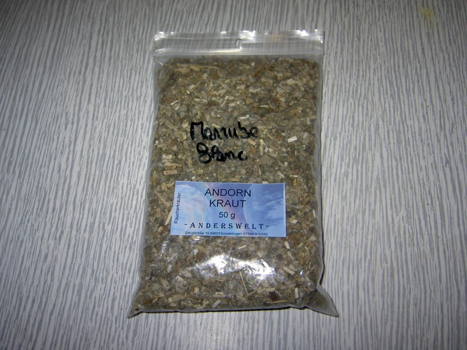 Marrube blanc (Marrubium vulgare) à brûler - 50 grammes