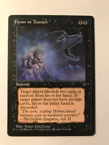HYMN TO TOURACH Fallen Empires MTG Magic the Gathering MP - Picture 1 of 1