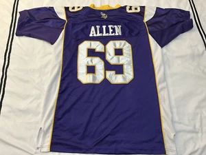 Vtg Stitched Reebok JARED ALLEN #69 Minnesota Vikings Jersey Mens sz 52 L/XL - Picture 1 of 13