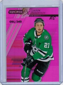 2020-21 Upper Deck Synergy FX Rookie Purple Jason Robertson RC Dallas Stars /349 - Bild 1 von 1